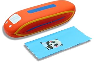 bingdwendwen Brillenetuis für Kinder, Sonnenbrille Brillenetui Hartschale niedliche Brillenetuis für Mädchen Jungen leicht und tragbar