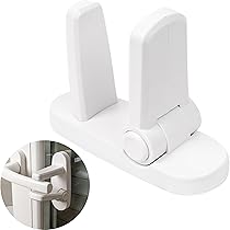 Blocca Maniglia Per Porte 2pz - Bianco, Sicurezza Bambini E Animali, Con Adesivo - Foto 6