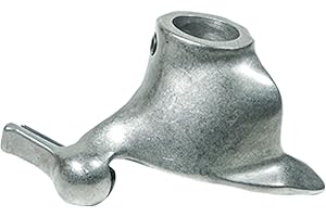 EWANDOR Motorcycle Tire Changer Duckhead, Motor Tire Machine Mount Demount Head, Metal Duck Head Wheel Tyre Repair Tool, Stainless Steel, Straight Hole Φ 1?″ | 1.14″ (29 mm), Reverse Mount, Pack of 1