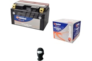 MOTO SPORT MONDO Compatible con KT-M 625 SMC 2003 BATERIA TECNIUM BATERIAS YTZ10S-BS 8,6 AMPERIOS 12 VOLTIOS PREPARADAS para Uso ESPECIFICO Moto Scooter 150X87X93MM