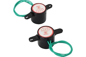 CERRXIAN 2PCS Buzzer elettronico a tono, avviso acustico con segnale acustico continuo AC 220V