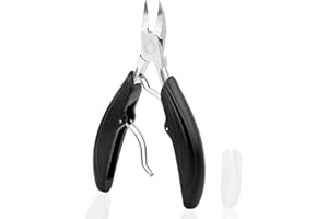 NVIYAM Acciaio Inox Tronchese Unghie Tronchesino Tagliaunghie di Precisione Tagliaunghie Professionali Taglia Unghie per Piedi Forbici Unghie Piedi Tronchesino Unghie Piedi per Unghie Spesse