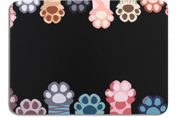 AOKSUNOVA Tapis de Souris de Jeu avec Motif Chat 28 x 20 cm