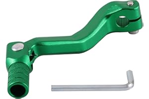 GOOFIT Vert Alliage d'aluminium Leviers Sélecteurs de Vitesse Remplacement pour Cb250 Motocross Bike ATV Dirt Pit Bike