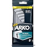 Arko Men Tek Bı&ccedil;ak Tıraş Bı&ccedil;ağı, 5'li