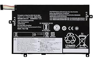 XITAIAN 11.1V 45Wh 4050mAh 01AV412 01AV411 Replacement Battery for Lenovo Thinkpad E470 E470C E475 SB10K97568 SB10K97569