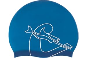 CRESSI Eddie o Ricky Jr Swim Cap - Cuffia Adulto o Junior per il Nuoto, Taglia Unica