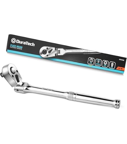 Unior 9618369 Flexi Réversible à Cliquet, 1/5,1 Cm, 320 Mm