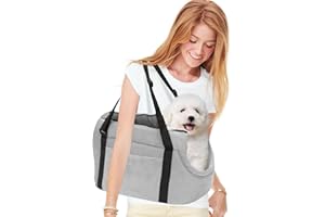 PETCUTE Bolsos para Perros Pequeños Bolso Transporte Perro Gatos Bolso para Mascotas transportines para Perros