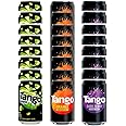 Tango Mixed Variety Fizzy Soft Drink Can Set 330ml x 24 cans (Apple, Orange & Dark Berry)