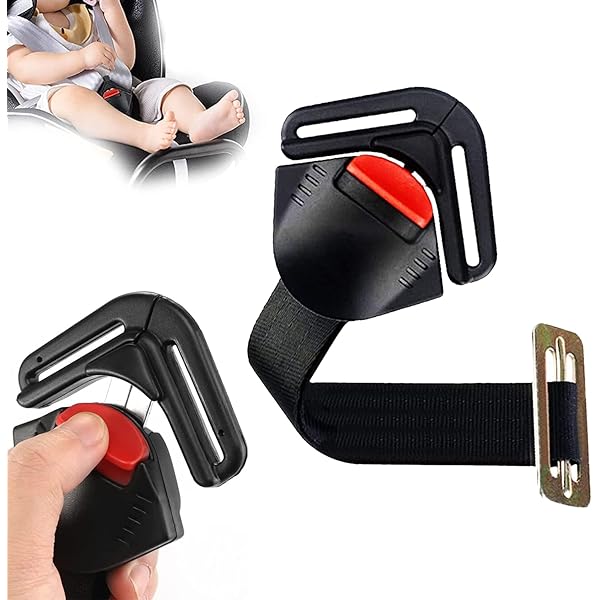 Clip De Boucle De Ceinture De Siège De Voiture, Extension, Bouchon De Sécurité (paquet De 2