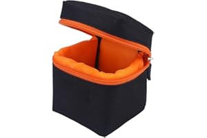 ‎TONYSA Tonysa Objektivtasche, Gepolsterte Kamera-Taschen Tragbarer Stoßfeste Kamera Objektiv Schutzhülle für DSLR-Kameraobjektive mit weiche und Anti-Schock Pad