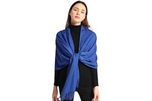 EASE LEAP Pashmina Shawl Women Winter Scarf Warm Wrap Wedding Men Ladies Scarves 200x70 cm
