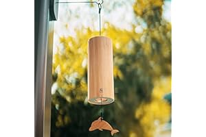 Fay Bless Décorez votre jardin extérieur avec de grands carillons éoliens accordés – Choisissez parmi le bambou, le mémorial et les designs uniques pour une ambiance sereine
