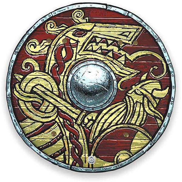 Liontouch - Épée Viking, Bleue | Enfants de 3+ Ans | Jouet Médiéval en Mousse du Chef Harald pour Guerriers et Jeux de Berserker | Arme sûre et Accessoire de Bataille pour Costumes et Déguisements