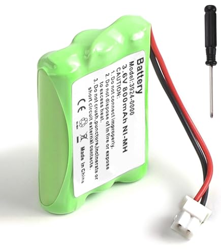 TECHTEK Batteries Compatible Avec [Verisure] Camera Detector