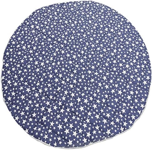 Carpet for Teepee kids STARS Abitare Kids Blue jeans
