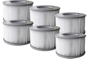 BRAST MSpa Whirlpool Ersatz Filter Filterkartusche Wasserfilter 6er-Set