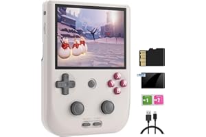 ASTARAMA RG405V Retro Handspielkonsole, 4-Zoll IPS Touchscreen Android 12 System Game Player, integrierte 128G-TF-Karte, 3154 Spiele, 5500-mAh-Akku, Unterstützt 5G WiFi Bluetooth 5.0 (Grau, 128G)