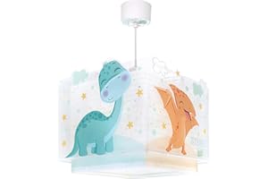 Dalber Lámpara De Techo Colgante Infantil Baby Dinos Dinosaurios, 63452,