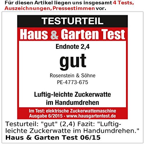 Rosenstein & Söhne Zuckerwatte-Maschine - 6