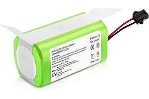 TOPBATT 3000mAh Batería de Repuesto 14.4v 3000mAh Compatible para Conga 990 950 1090 1790 1990, para Ecovacs Deebot N79 N79S DN622, para Eufy RoboVac 11 11S 30 30C 12 35C
