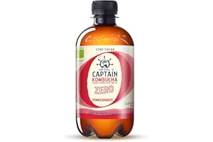 CAPTAIN KOMBUCHA Kombucha zero granada Bio 400 ml
