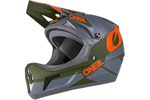 O'NEAL | Casco da Mountain Bike Fullface | MTB DH Downhill FR Freeride | Calotta in ABS, chiusura magnetica, supera gli standard di sicurezza EN1078 | Casco SONUS