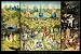 Produktbild 24 x 36, Hieronymus Bosch Poster, Motiv Garten der Lüste