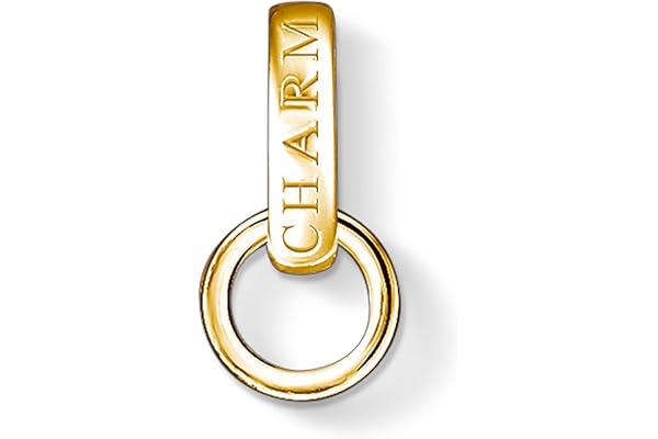 Thomas Sabo Damen-Kette_mit_Anhänger Silber_vergoldet X0248-413-39