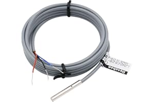 Heschen M3 Induktiver Näherungssensor Schalter Schildtyp LJ3A3-0.6-Z/BY Detektor 0,6mm 10-30VDC 150mA PNP Normalerweise offen(NO) 3-Draht