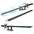 QLT Demon Slayer Sword Building Set Sword，Compatible with Lego Ideas Anime Cosplay Tokitou Muichirou Katana，Samurai Sword Building Set for adult boys 6-16+ with scabbard holder 771 pcs