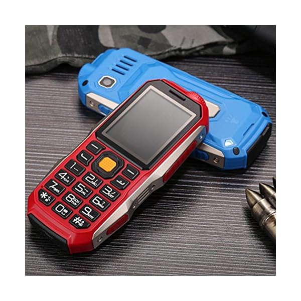 QHJ Dual SIM Outdoor Handy(6800mAh),IP68 Wasserdicht,Stoßfest, Rugged Handy Ohne Vertrag mit Lautem Lautsprecher