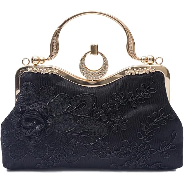 CORIOS Vintage 1920 Kralen Avondtas Parel Clutch Bag voor