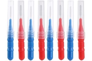 UEETEK 50pcs 2.5mm Oral ortodoncia Dental palillo Interdental Entre los Dientes del Cepillo Kit