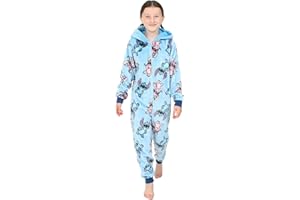 Disney Lilo and Stitch Stitch & Angel Grenouillère en polaire pour enfant Bleu