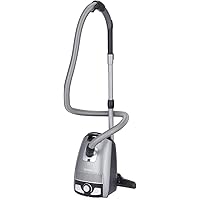 SEVERIN Bodenstaubsauger mit Beutel S'POWER, leistungsstarker Staubsauger mit praktischem Zubehör, leiser Sauger mit 360° Rol