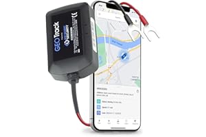 REWIRE SECURITY Geo Track Vehicle GPS Tracker - Real Time Tracker for Car, Motorhome, Van | Easy Install Into Vehicle Battery | Live Tracking with App | GPS Transmitter | Low-Cost Subscription