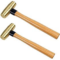 WEDO Messing-Fäustel 1-1/2 Pfund | Funkenfreier Hammer Für Industrie