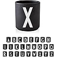 Design Letters Tazzine Caffe in Porcellana (A-Z) | Idee Regalo Uomo & Regalo Donna | Tazze Colazione Perfetto per Decorazione