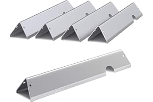 SHINESTAR Flavorizer Bars Replacement for Weber Genesis II E-310 Grill with GS4 Grilling System, Replace Part 66032＆66795, Stainless Steel, 5-Pack