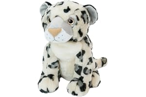 The Hot Water Bottle Shop Snow Friends 3D Wheat Bag Cover Eira The Snow Leopard Thermal Pillow