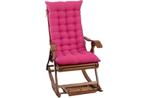 MCNDSI Garden Furniture Cushion Coussin Dossier pour Chaise Longue Siège Coussin de Chaise de Jardin Coussin Salon de Jardin Exterieur Bain de Soleil Rocking Chair Relaxing Mat(#7,47x19inch/120x48cm)