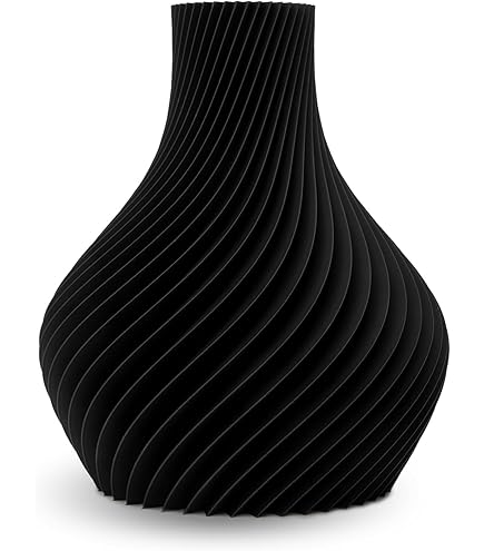 KAANY 3D Druck Vase Nova, 20 Cm Hoch, Aus PLA – Nachhaltige Deko Für Trockenblumen, Made In Germany
