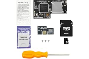 LEAGY Kit di Sostituzione Dell'unità Ottica per Console NGC GameCube come GC Loader Lite Mini DVD Drive Micro SD Gecko