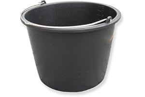 ARBEITSBEDARF24 10 Stk. 20 l Baueimer, Eimer mit Henkel Ernteeimer Putzeimer Wassereimer Zementeimer Mörteleimer