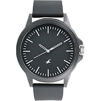 Fastrack Tees Analog Black Dial Unisex-Adult Watch