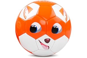 INPODAK Football for Toddlers 1-3, Kids Football, Football Size 2, Garden Game Ball, Football Toys Gift for Boys Girls Outdoor Lawn Beach