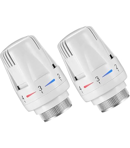 Drayton TRV4 thermostaatventiel, alleen hoofdeinde, chroomkleurig/wit : Drayton Heating Controls