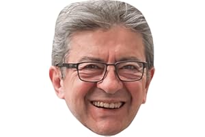CELEBRITY CUTOUTS Jean-Luc Melenchon (Smile) Masques de celebrites